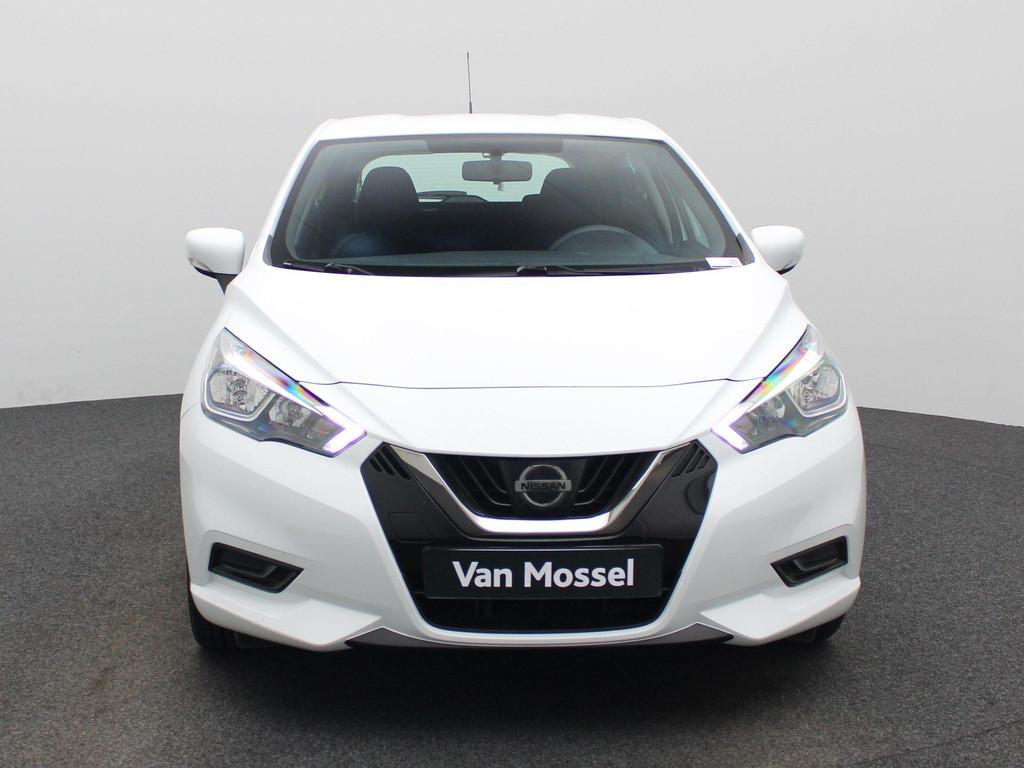Nissan Micra 1.0 IG-T Acenta | ACHTERUITRIJCAMERA | CRUISE C, Auto's, Nissan, Voorwielaandrijving, 12 maanden, Gebruikt, Wit
