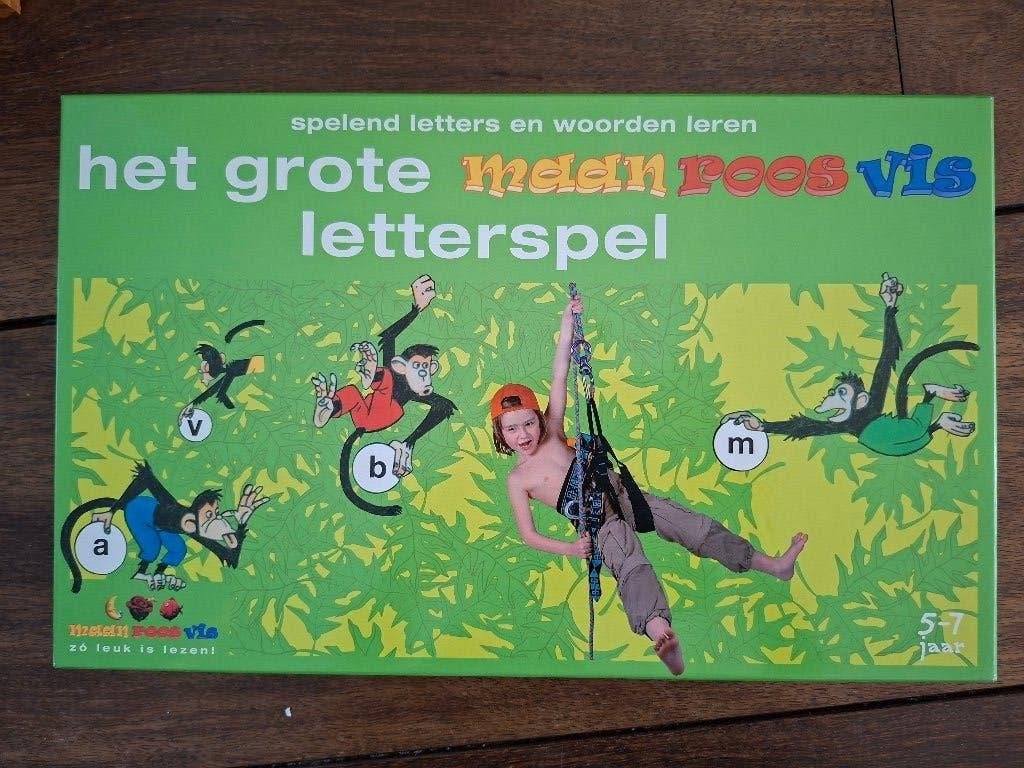 Het grote maan roos vis letterspel, Ophalen of Verzenden, Zo goed als nieuw, Taal en Lezen