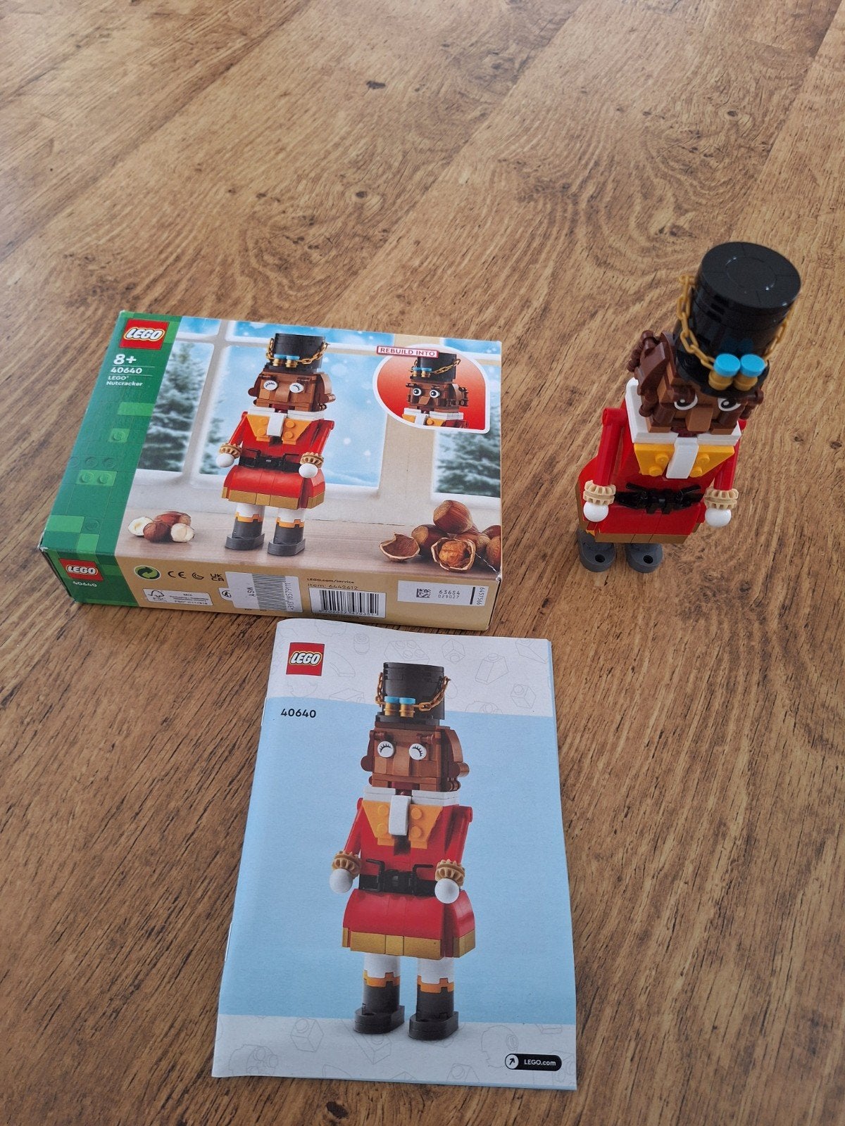 Lego kerst notenkraker, Overige thema's, Lego, Ophalen of Verzenden, Zo goed als nieuw