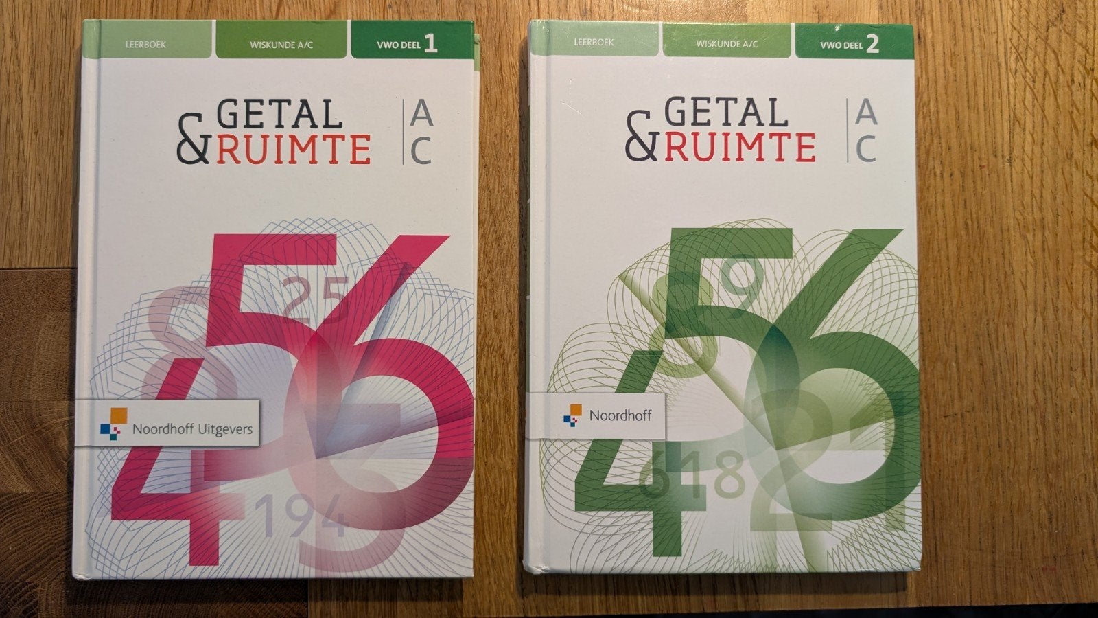 Getal & ruimte A/C vwo deel 1 en 2, Ophalen of Verzenden, Beta, Zo goed als nieuw