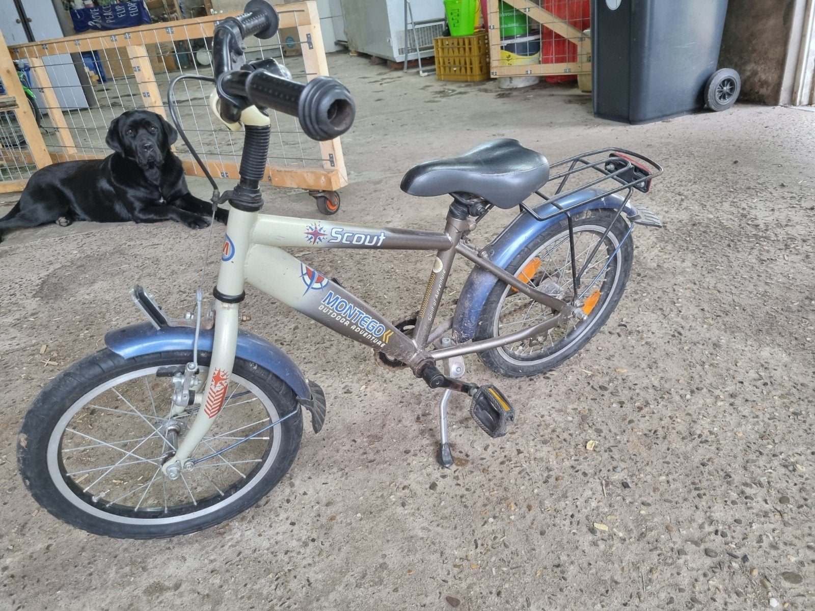 Montego Scout 16 inch jongensfiets, Fietsen en Brommers, Gebruikt, Velgrem, Minder dan 49 cm, Ophalen