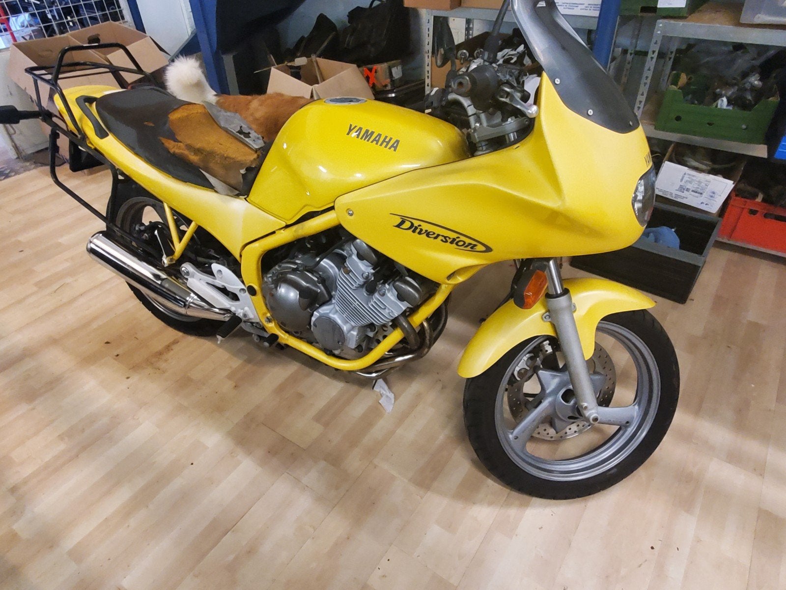 Yamaha xj600s onderdelen demontage sloop project, Ophalen of Verzenden, Gebruikt