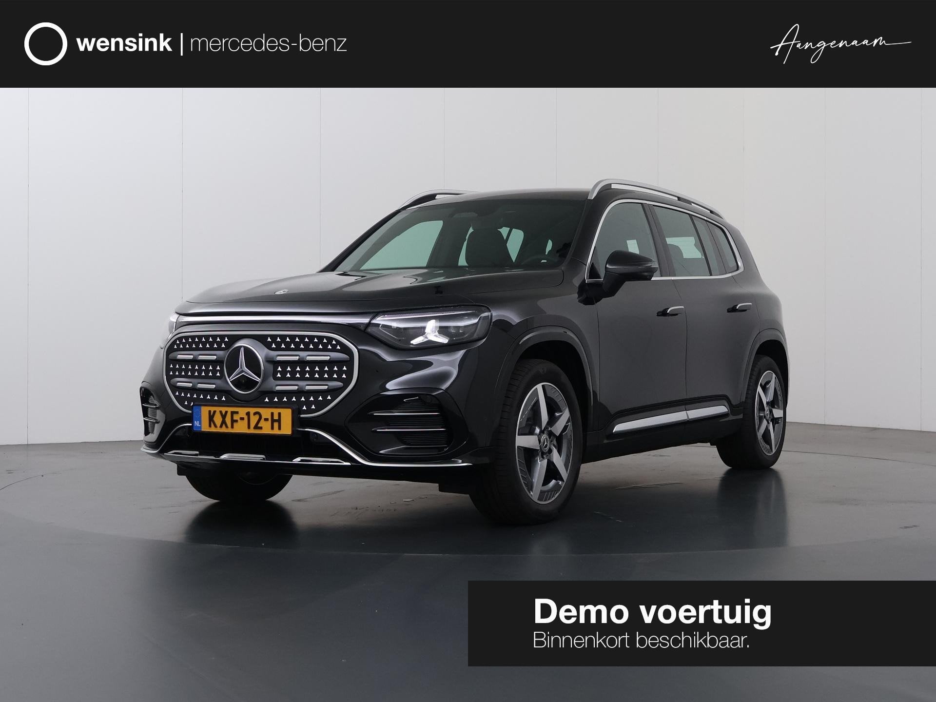 Mercedes-Benz GLB 250+ Business Solution AMG 85.5 kWh | Pano, Auto's, Dealer onderhouden, Achterwielaandrijving, Zwart, 607 km