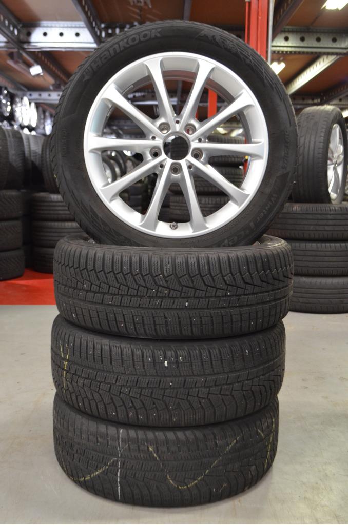 Org. 16" Mercedes A Klasse W177 Velgen + Winterbanden + TPMS, Auto-onderdelen, Banden en Velgen, Niet ingevuld, Gebruikt, 16 inch