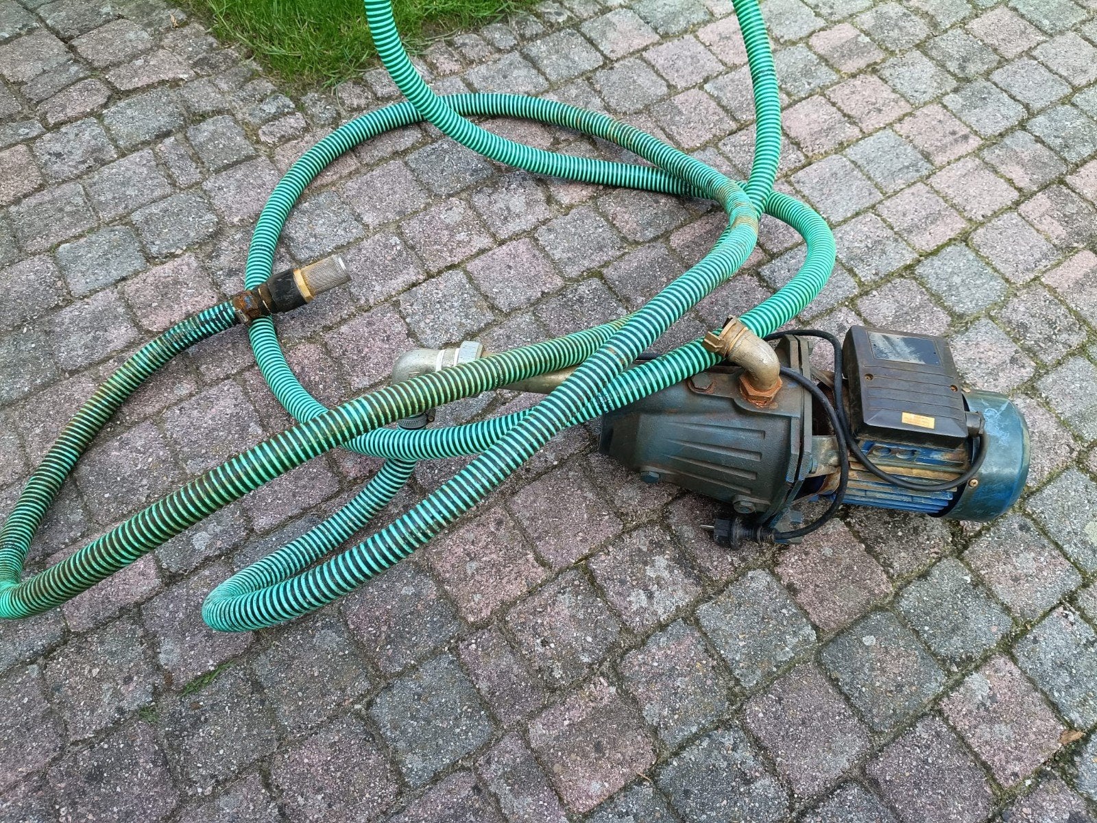 KMM Excellent JET1100C Pomp met slang, Ophalen of Verzenden, Gebruikt, Elektrisch, Beregeningspomp