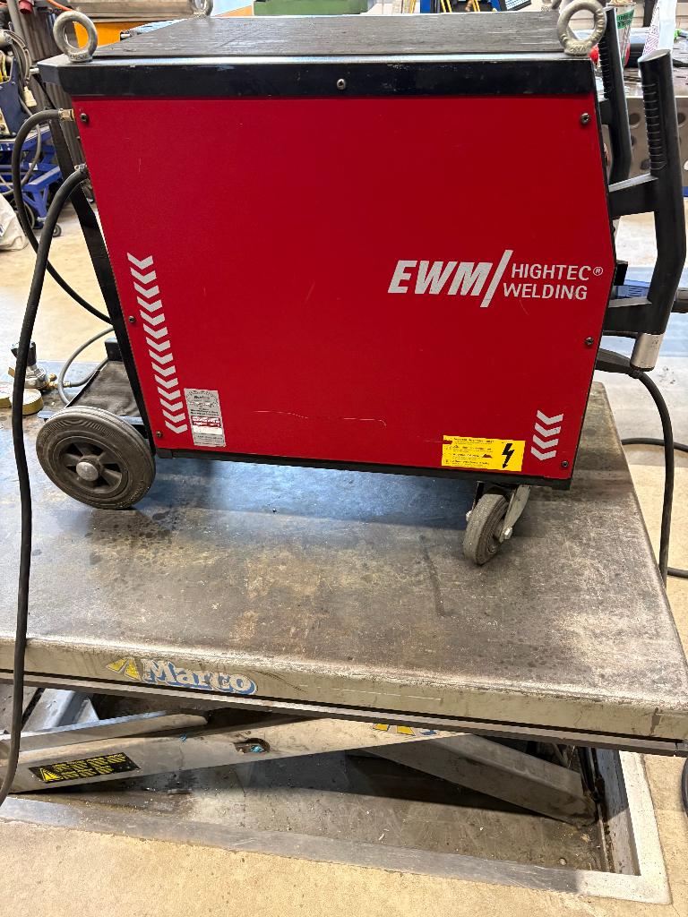 migmachine ewm phoenix 301 lasapparaat, Ophalen, Gebruikt, 250 ampère of meer, Co2