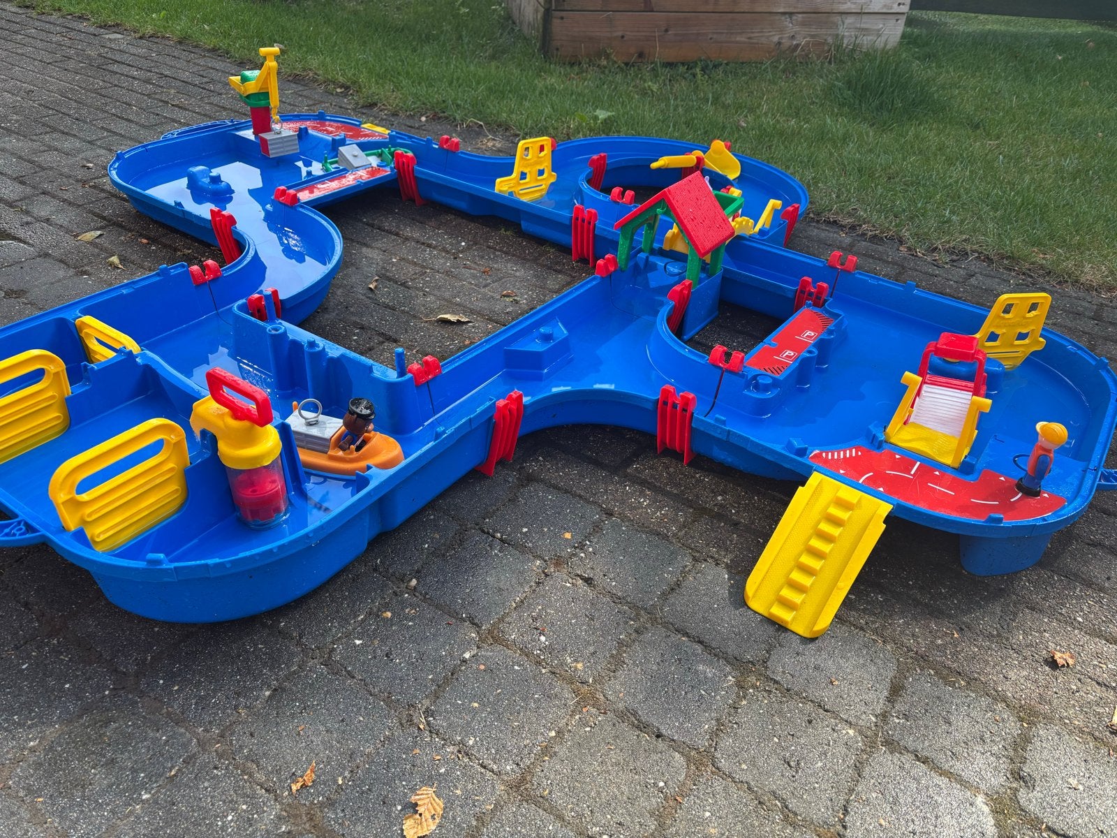 Waterbaan Aquaplay met uitbreiding en accessoires, Kinderen en Baby's, Ophalen, Gebruikt