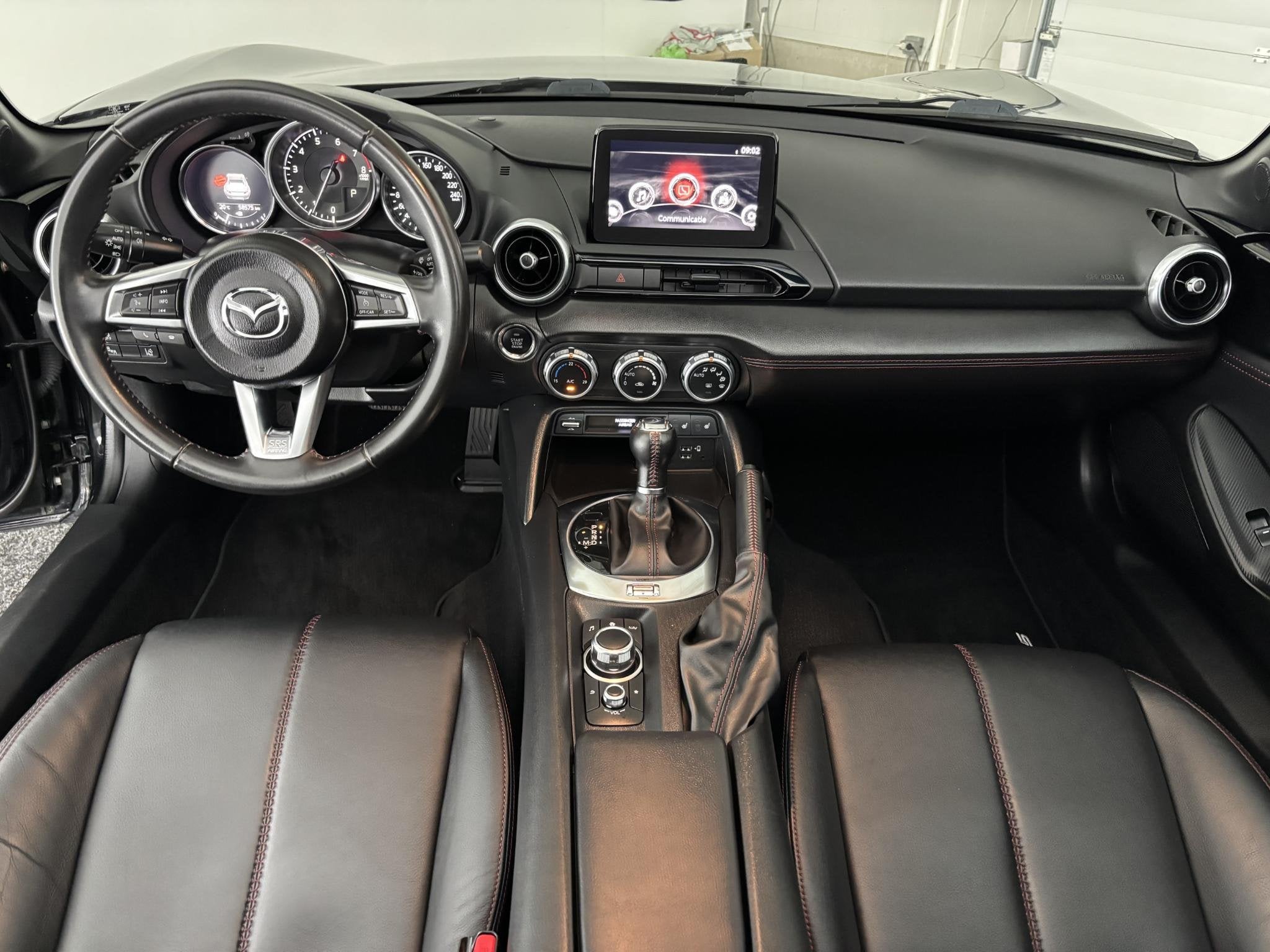 Mazda MX-5 RF 2.0 SkyActiv-G 160 GT-M | AUTOMAAT | CARPLAY |, Auto's, 1998 cc, Achterwielaandrijving, Euro 6, 4 cilinders