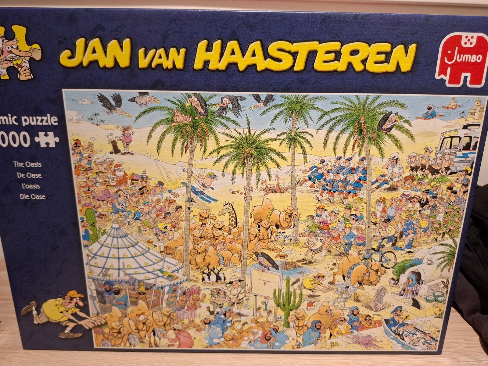 Jan van Haasteren 1000 stukjes, Ophalen of Verzenden, 500 t/m 1500 stukjes, Zo goed als nieuw
