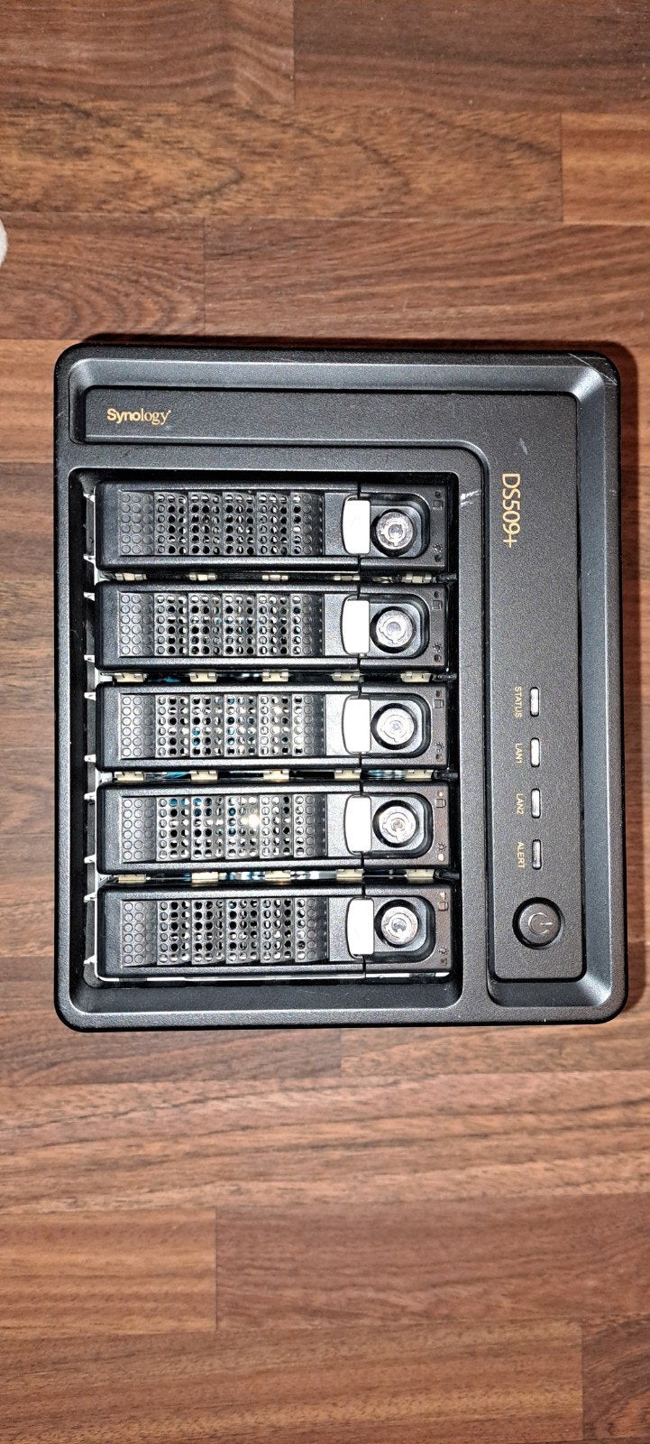 Synology DS509+, Computers en Software, Harde schijven, Ophalen of Verzenden, Zo goed als nieuw, Desktop, NAS