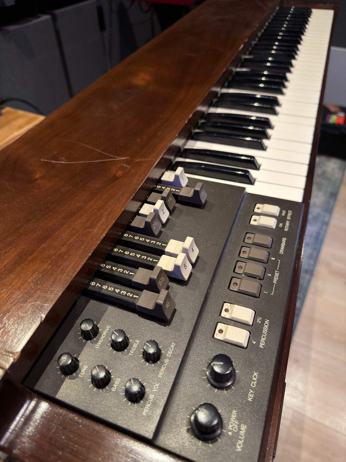 Korg CX-3 (vintage) - Heeft liefde en opknapbeurt nodig, Ophalen, Korg, Midi-aansluiting, 61 toetsen