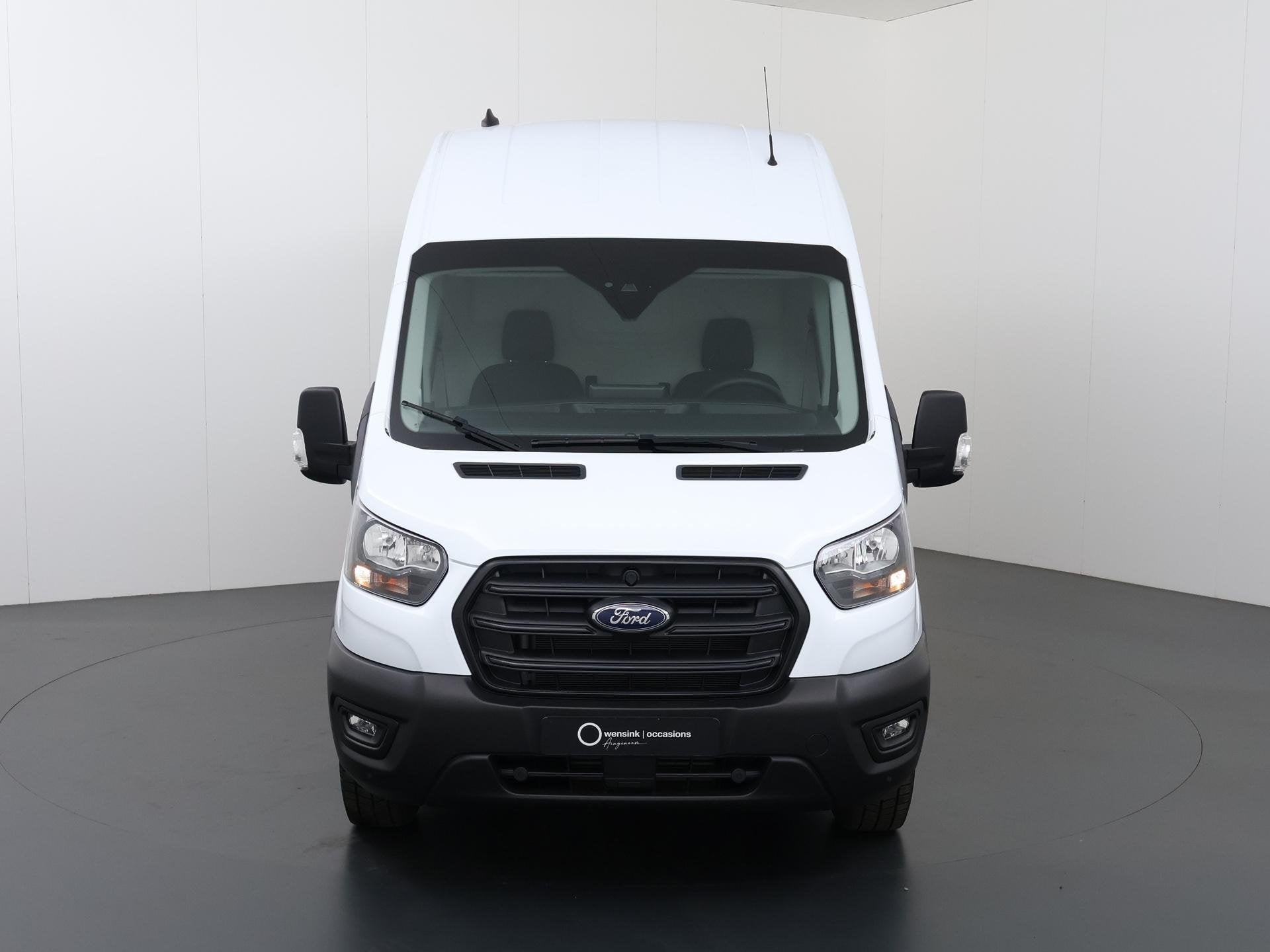 Ford Transit 350 | 2.0 TDCI | L4 H3 | TREND | RWD | 2-ZITS |, Auto's, Bestelauto's, 4 cilinders, 129 pk, 2800 kg, Wit