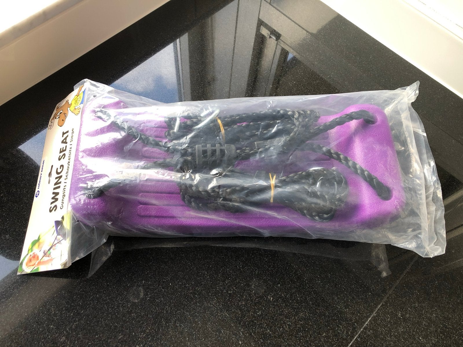 Nieuwe paarse schommelzitje voor kinderen, Ophalen, Nieuw, Schommel