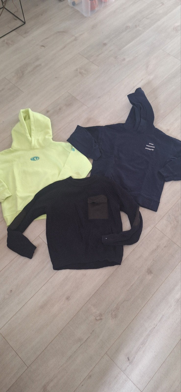 Kledingpakket: 2 Hoodies 1 schipperstrui, Kinderen en Baby's, Raizzzed, Shooby, The New, Gebruikt, Trui of Vest, Ophalen of Verzenden