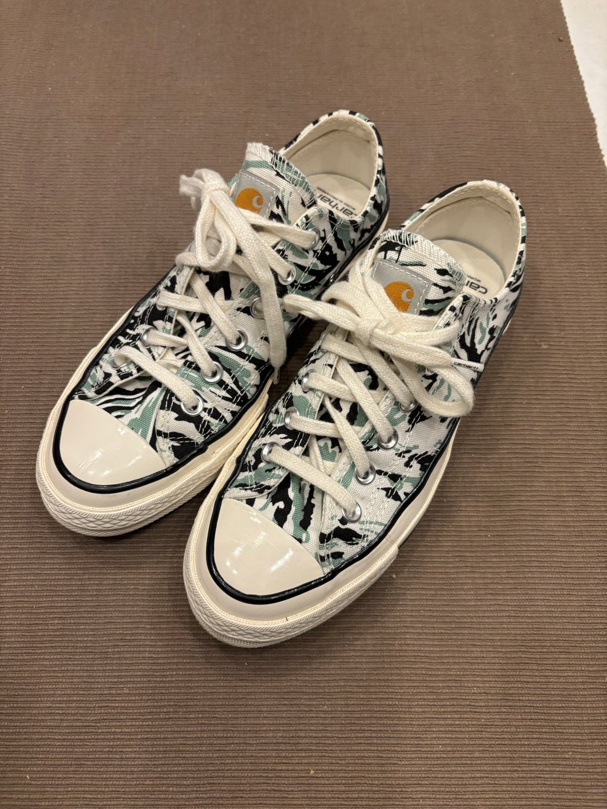 Converse x Carhartt WIP Chuck Taylor70 Low Top Sneakers 37,5, Overige kleuren, Ophalen of Verzenden, Sneakers of Gympen, Zo goed als nieuw