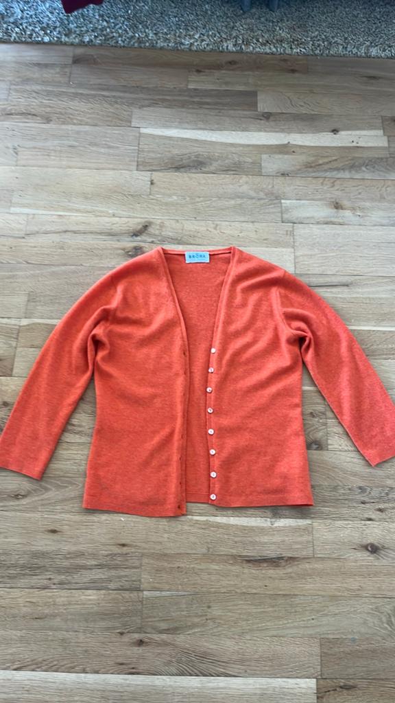 Brora Cashmere Vestje - Top Kwaliteit - Perfecte Staat, Ophalen of Verzenden, Oranje