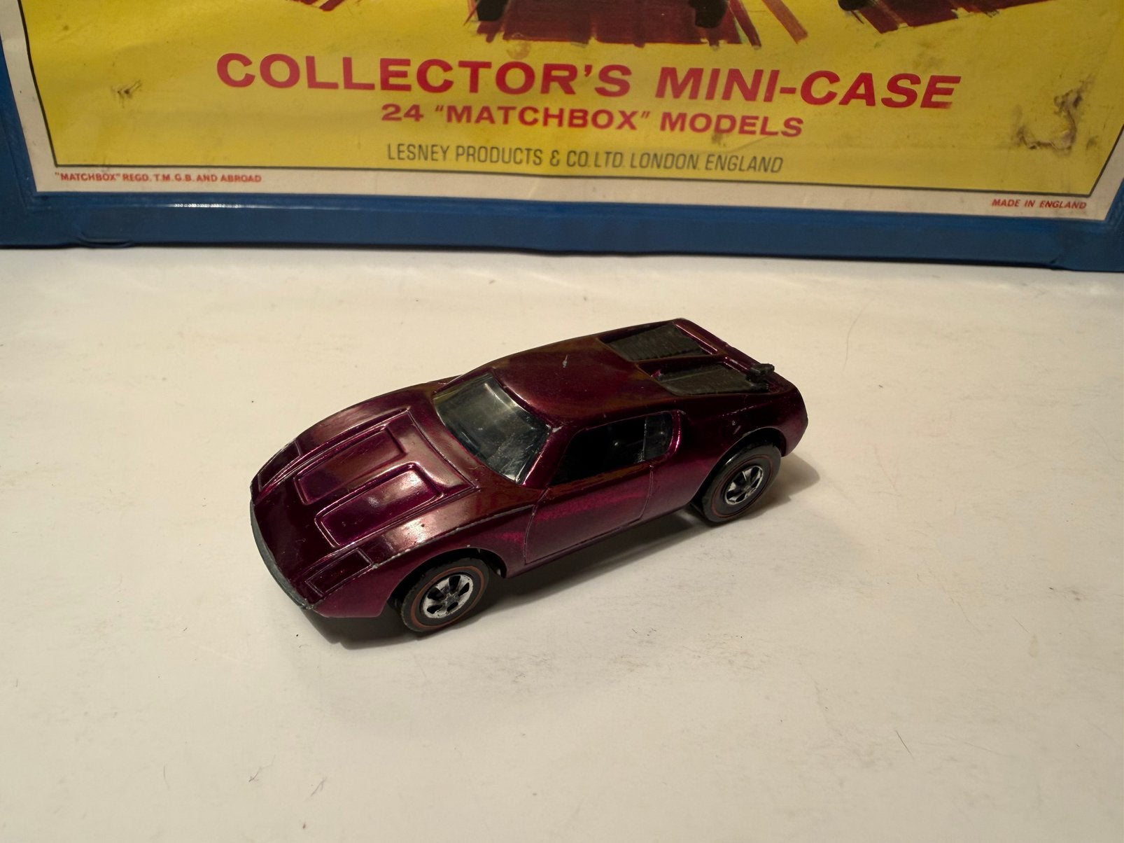 Vintage Hotwheels Redline AMX/2, Ophalen of Verzenden, Gebruikt, Auto