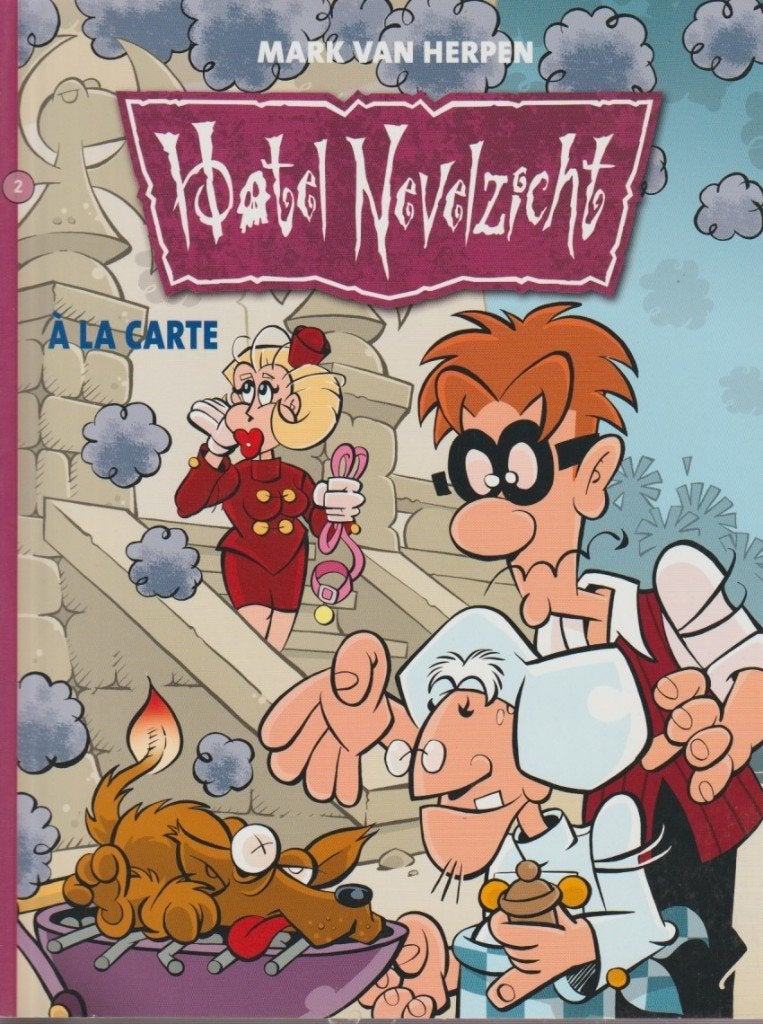 Hotel Nevelzicht 2 A la carte, Eén stripboek, Ophalen of Verzenden, Zo goed als nieuw