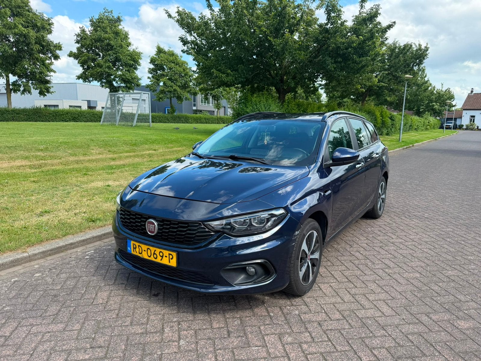 Fiat Tipo 1.6 Multijet 16V 120pk DCT 2017 Blauw EX BPM, Auto's, 1325 kg, Euro 6, 4 cilinders, Origineel Nederlands