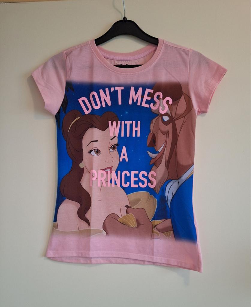 T-shirt Disney maat 158-164, Kinderen en Baby's, Kinderkleding | Maat 158, Disney, Meisje, Ophalen of Verzenden, Zo goed als nieuw