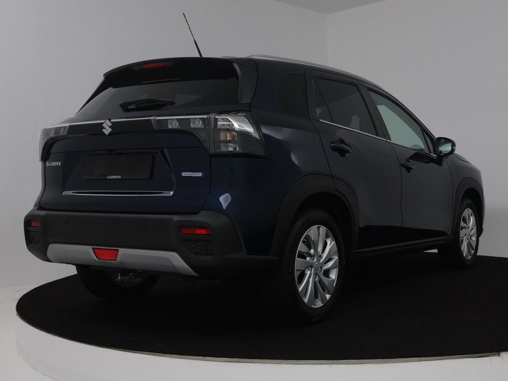 Suzuki S-Cross 1.4 Boosterjet Select Smart Hybrid | Apple Ca, Auto's, Voorwielaandrijving, 12 maanden, Stof, Zwart