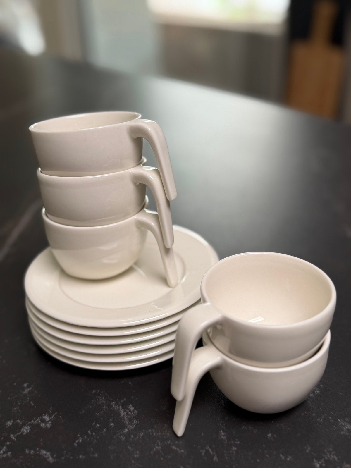 Iittala Ego Arabia Espresso kopjes en schoteltjes, Huis en Inrichting, Keuken | Servies, Ophalen of Verzenden, Zo goed als nieuw