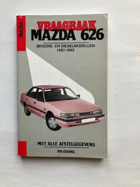 Vraagbaak Mazda 626 Benzine- en Dieselmodellen 1987-1992, Ophalen of Verzenden