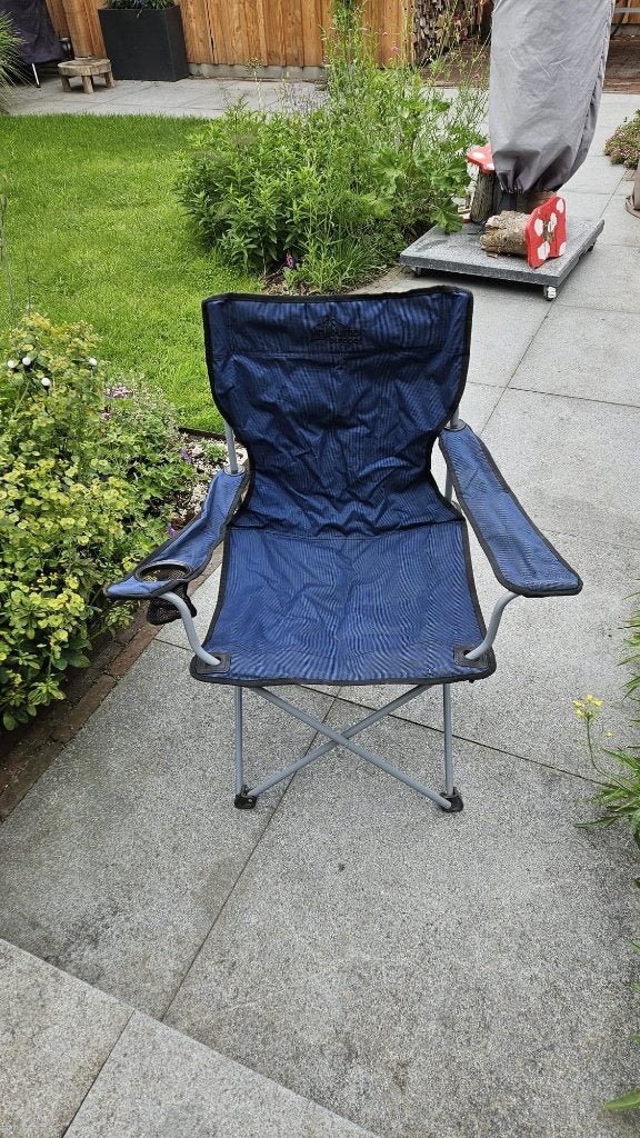 Kampeerstoel, Caravans en Kamperen, Ophalen, Gebruikt, Campingstoel