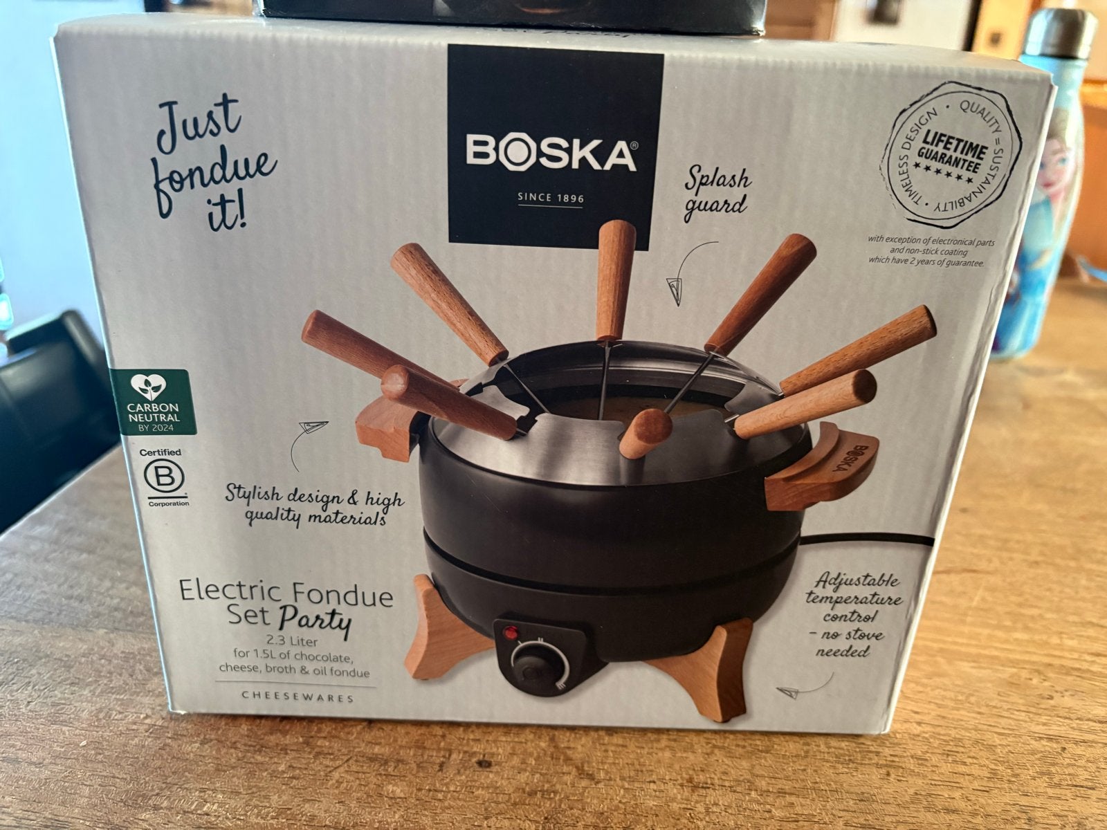 Boska Elektrische Fondueset - Splinternieuw, Witgoed en Apparatuur, Fonduesets, Ophalen of Verzenden, Nieuw, Elektrisch, Fondueset