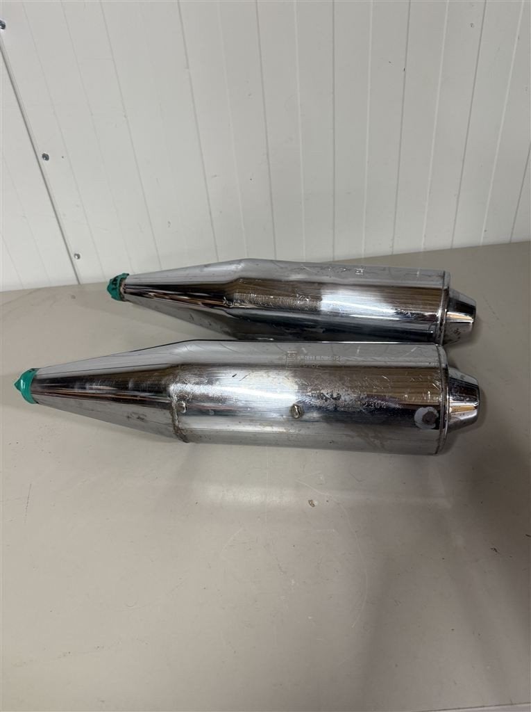 Kawasaki EN500 Vulcan 1991 Chopper Uitlaten - SanKei 2304, Ophalen of Verzenden, Zo goed als nieuw