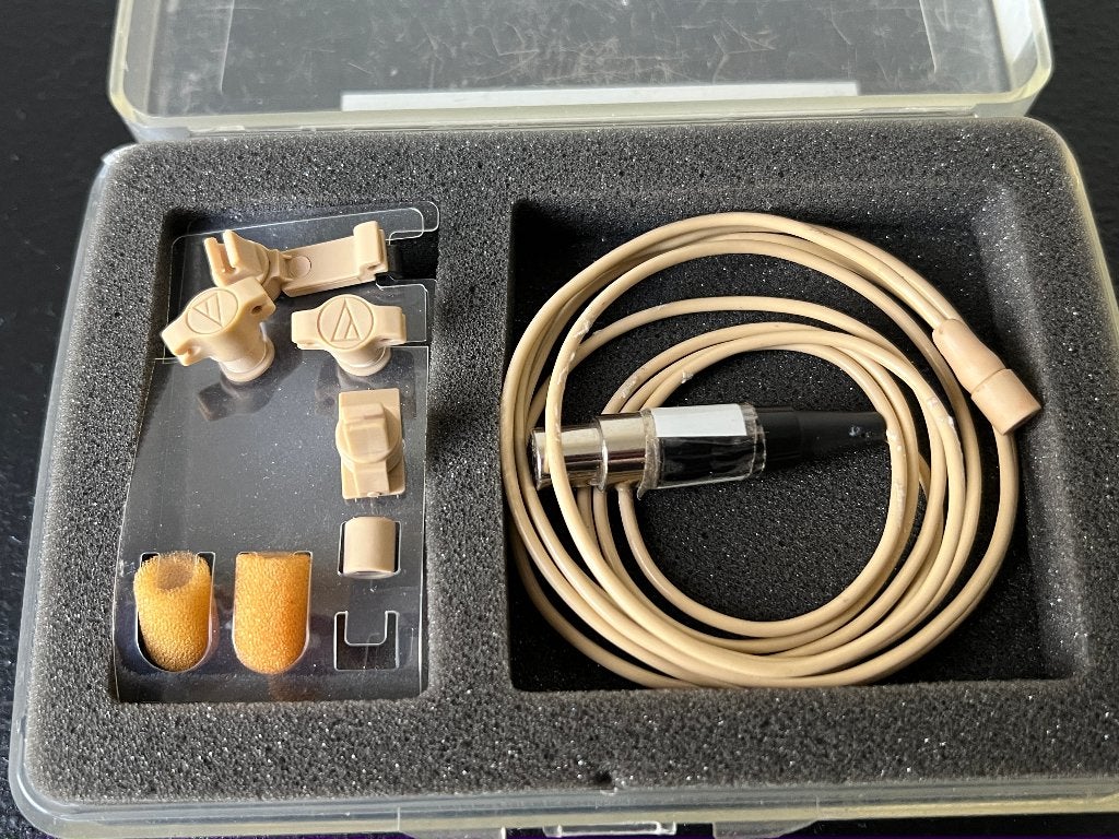 Audio Technica AT 899cW-TH, Muziek en Instrumenten, Microfoons, Gebruikt, Overige typen, Ophalen