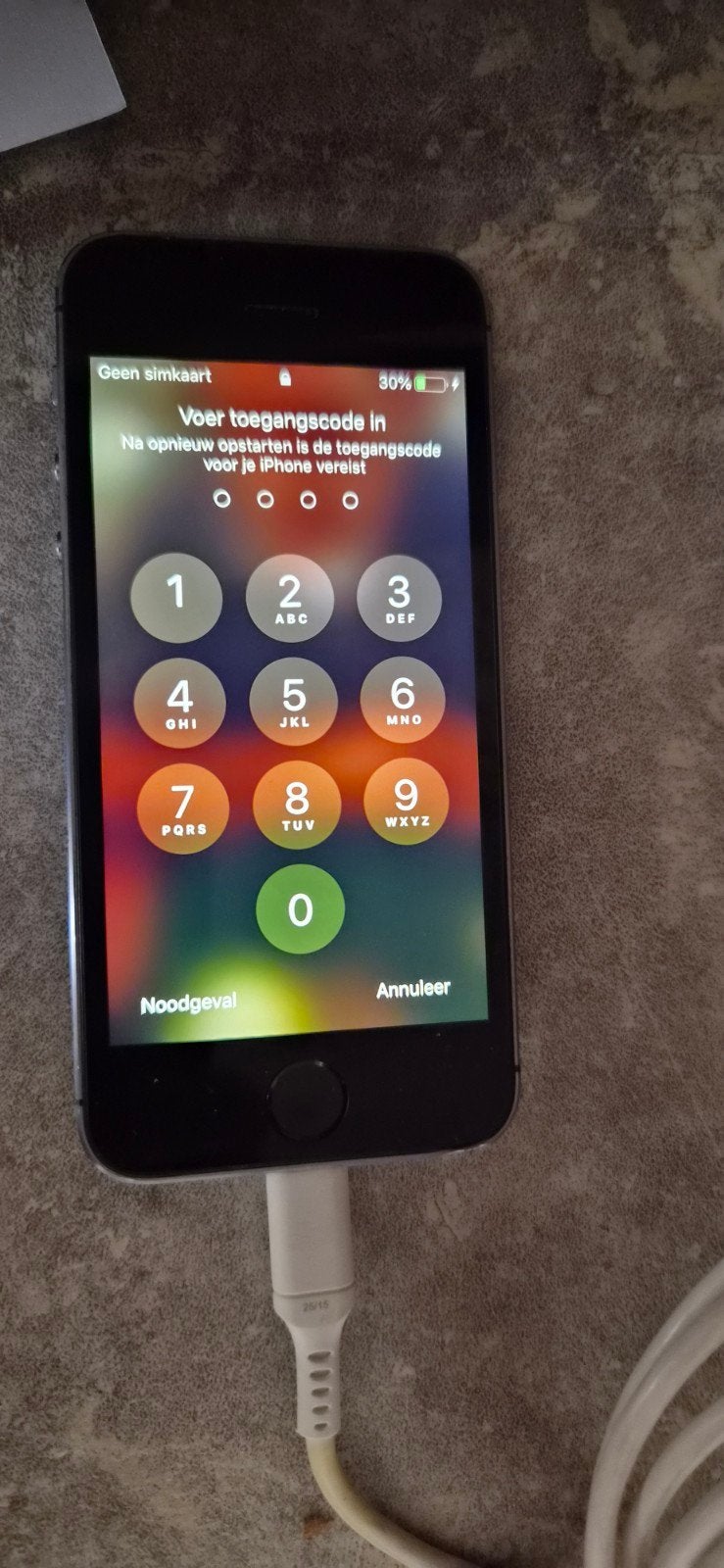 Apple iPhone 5S 16GB Grijs - Gebruikt, Gebruikt, 16 GB, Ophalen of Verzenden, Grijs