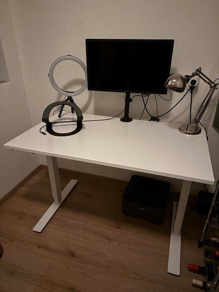 IKEA Skarsta (bureau zit/sta), Ophalen, Zit-sta bureau, Gebruikt, 120 cm