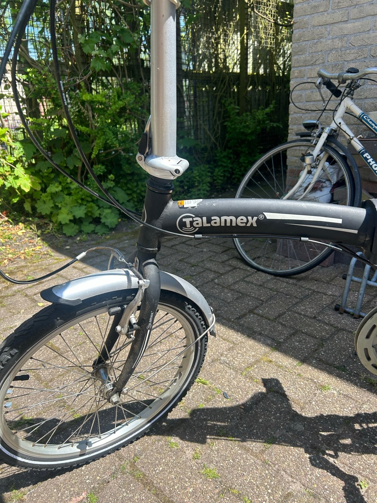 Talamax en Popal vouwfietsen, Fietsen en Brommers, Fietsen | Vouwfietsen, Overige merken, 20 inch of meer, Gebruikt, Velgrem