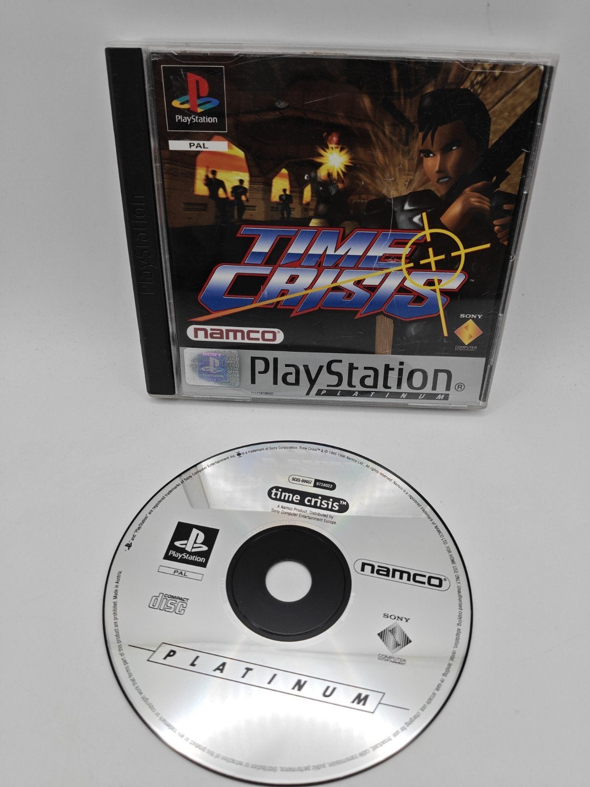 Time Crisis PS1, Gebruikt, Shooter, 1 speler, Onbekend