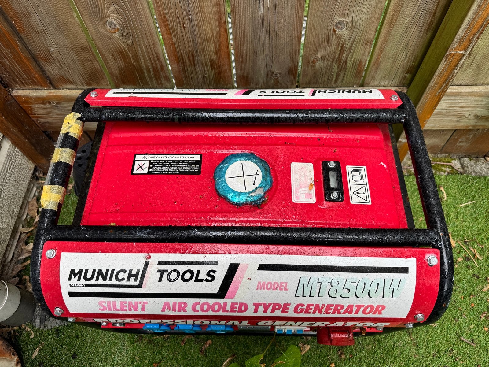 Generator Munich Tools MT8500W Professionele, Ophalen, Gebruikt, 5 tot 10 kVA, Overige typen