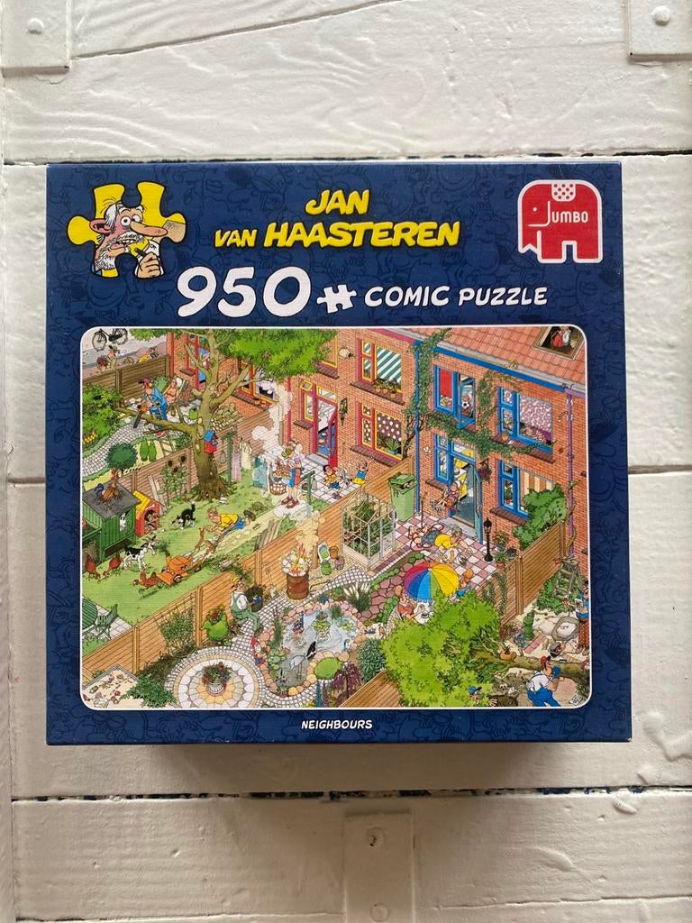 Jan van Haasteren puzzel #neighbours #buren, Ophalen of Verzenden, 500 t/m 1500 stukjes, Zo goed als nieuw
