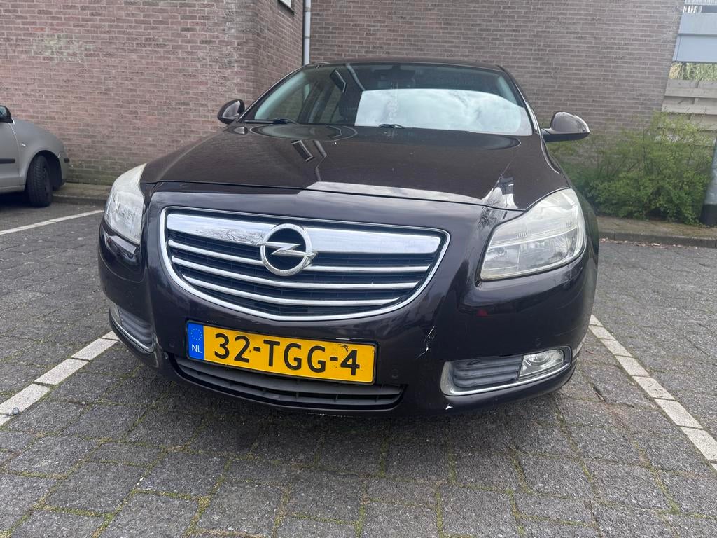 Opel Insignia 1.4 Turbo 103KW 5-DRS 2012 Bruin, Auto's, Voorwielaandrijving, 730 kg, 1250 kg, 4 cilinders