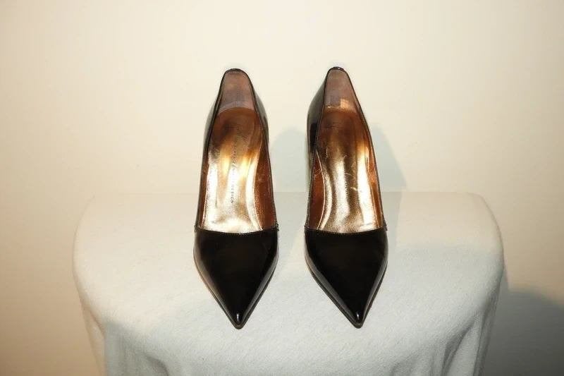 Giuseppe Zanotti lak leren pumps mooi voorkant mt 36, Kleding | Dames, Pumps, Verzenden, Giuseppe Zanotti, Zwart