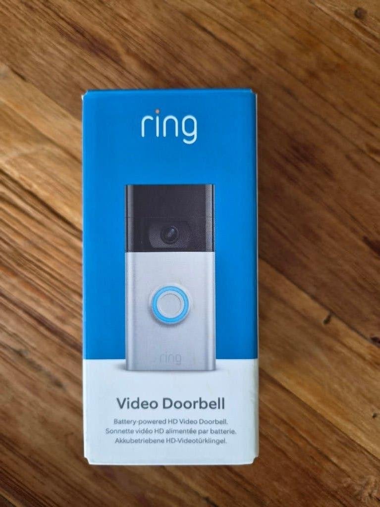 Ring deurbell 2e generatie 5UM5E5, Huis en Inrichting, Deurbellen, Ophalen of Verzenden, Bewegingsdetectiesensor, Zo goed als nieuw