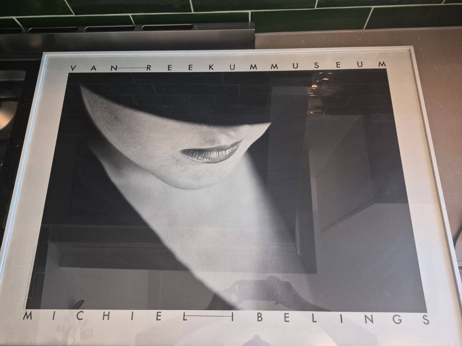 Michiel Belings - Van Reekum Museum Poster, Verzamelen, Ophalen, Gebruikt, Met lijst, Deurposter of groter
