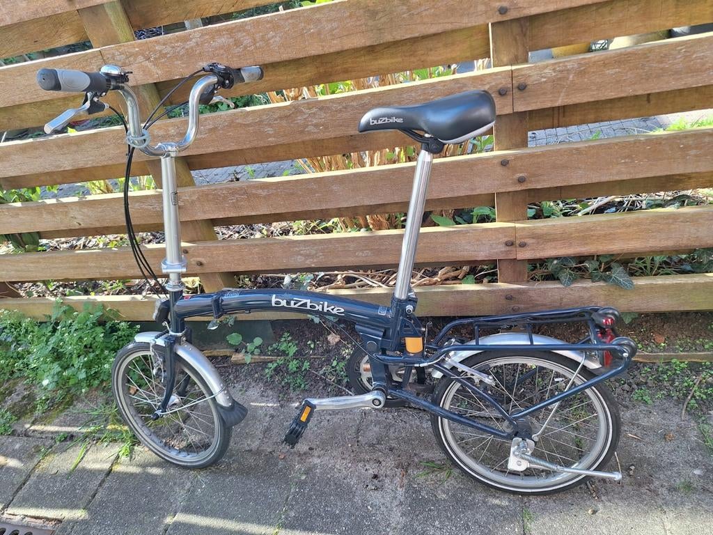 Buzzbike vouwfiets met 3 versnellingen, Fietsen en Brommers, Fietsen | Vouwfietsen, Ophalen, Gebruikt, 20 inch of meer, Versnellingen