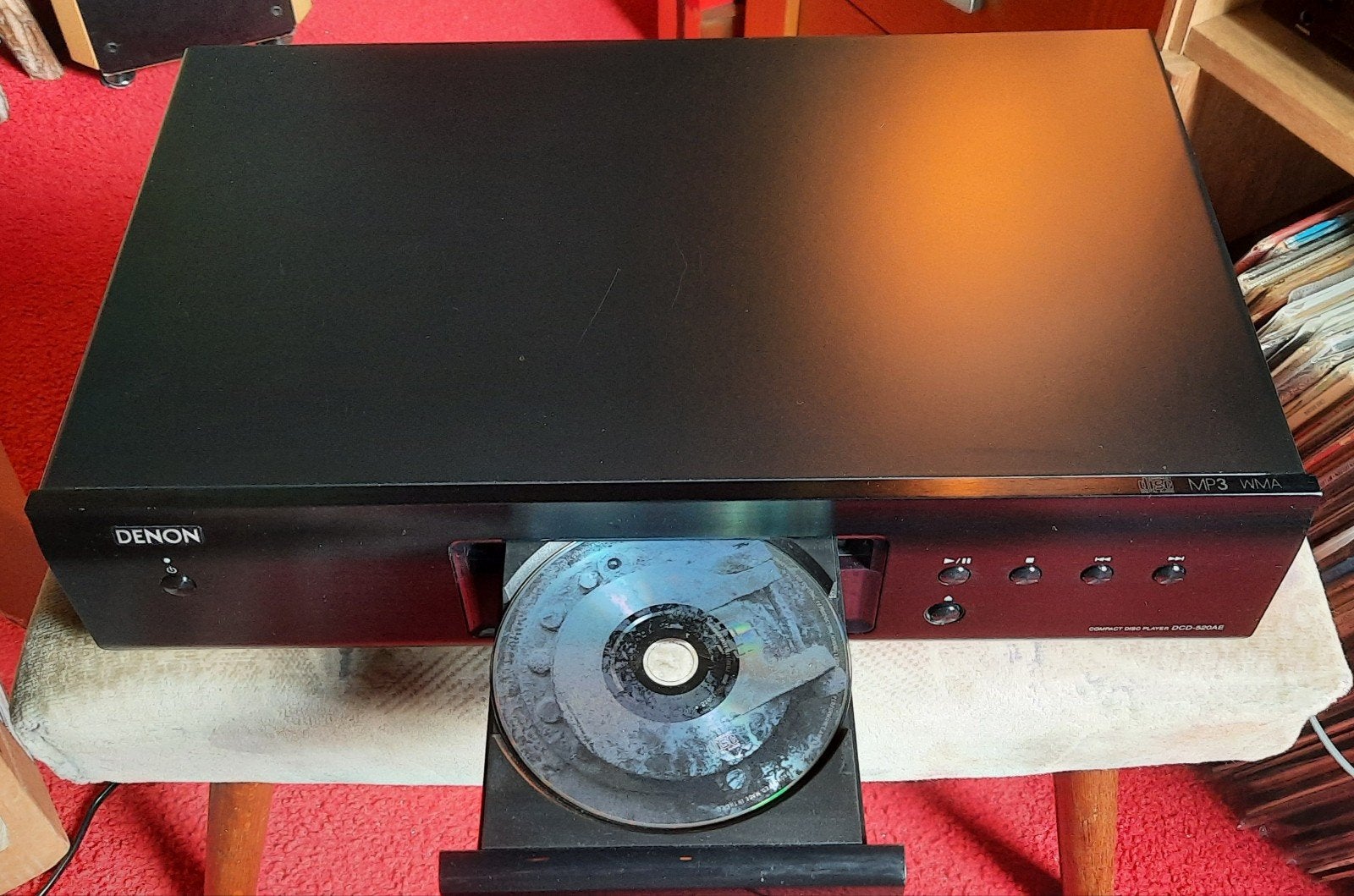 Te koop Denon dcd 520ae cd speler ✅️, Ophalen, Gebruikt, Overige merken