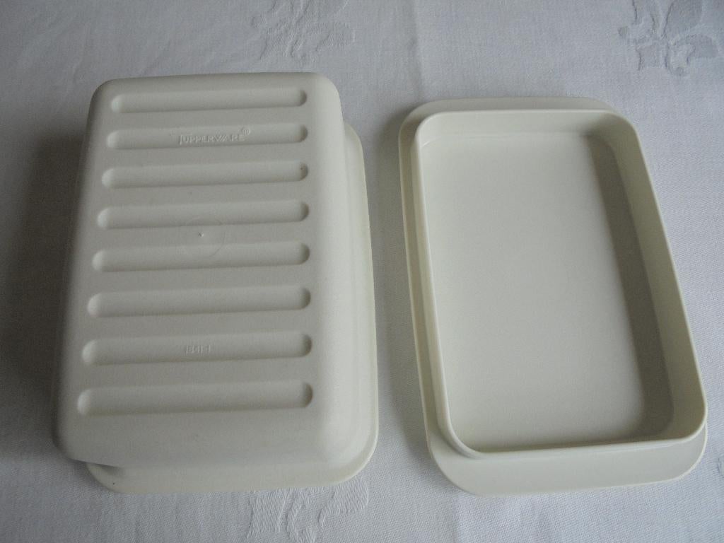 Tupperware Kornuit / botervloot wit, Huis en Inrichting, Keuken | Tupperware, Ophalen of Verzenden, Zo goed als nieuw, Wit, Overige typen