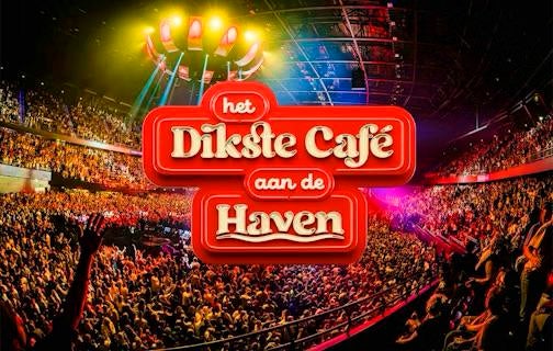 1Kaart Dikste Cafe Aan De Haven 9 mei Ahoy, Drie personen of meer