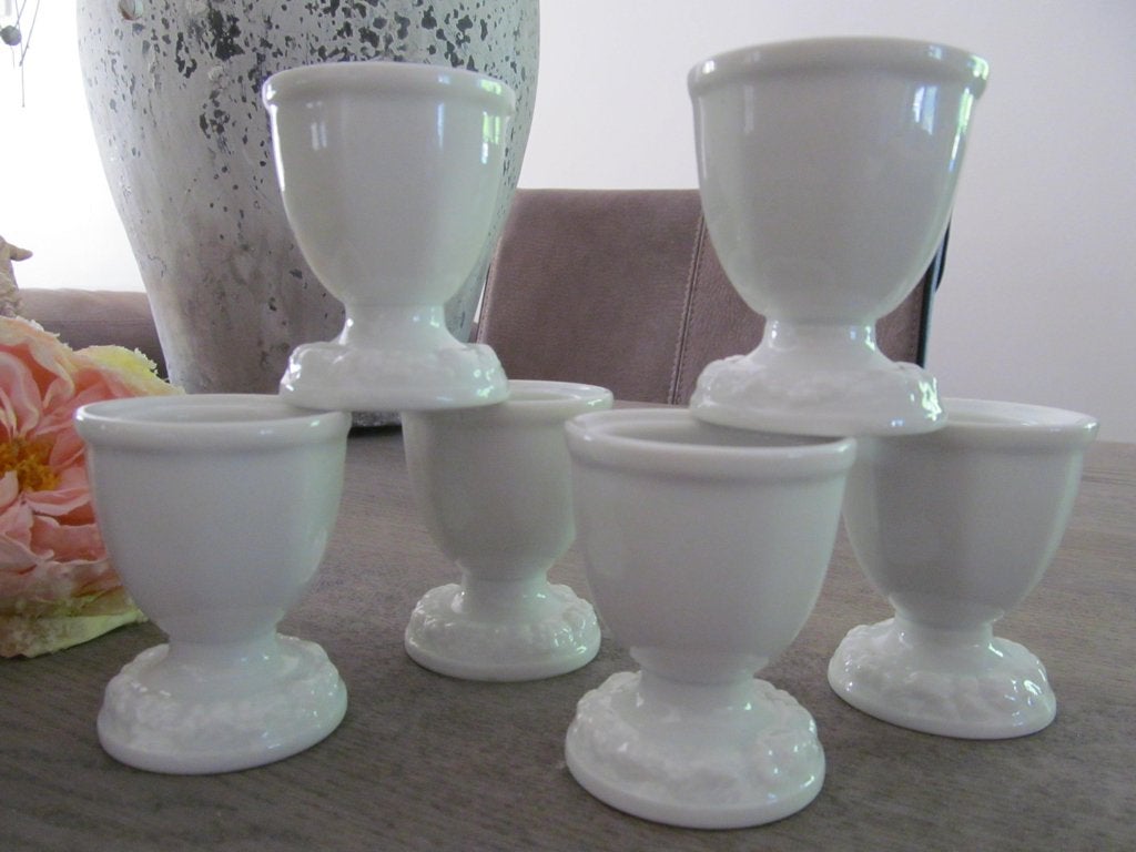 6 Rosenthal Maria Weiss Eierdoppen, Huis en Inrichting, Overige merken, Keramiek, Overige typen, Ophalen of Verzenden