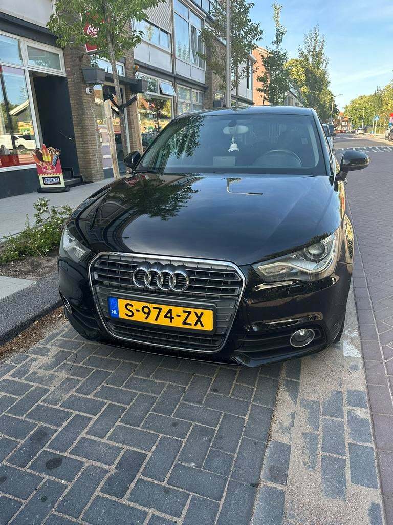 Audi A1 1.4 Tfsi 90KW Sportback 2012 Zwart, Auto's, Voorwielaandrijving, A1, 4 cilinders, 1200 kg