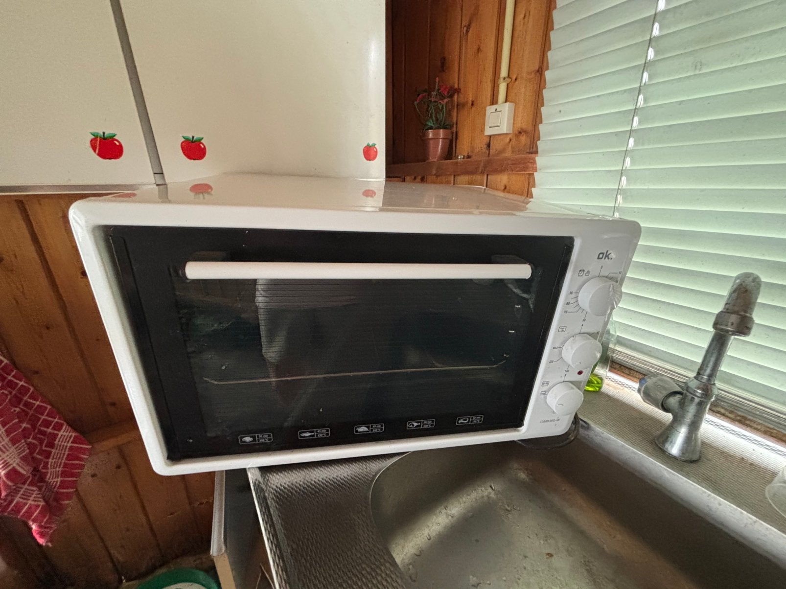 OK. Mini-oven met grillfunctie - Compact en veelzijdig, Witgoed en Apparatuur, Ovens, Ophalen, Minder dan 45 cm, Vrijstaand, Mini-oven