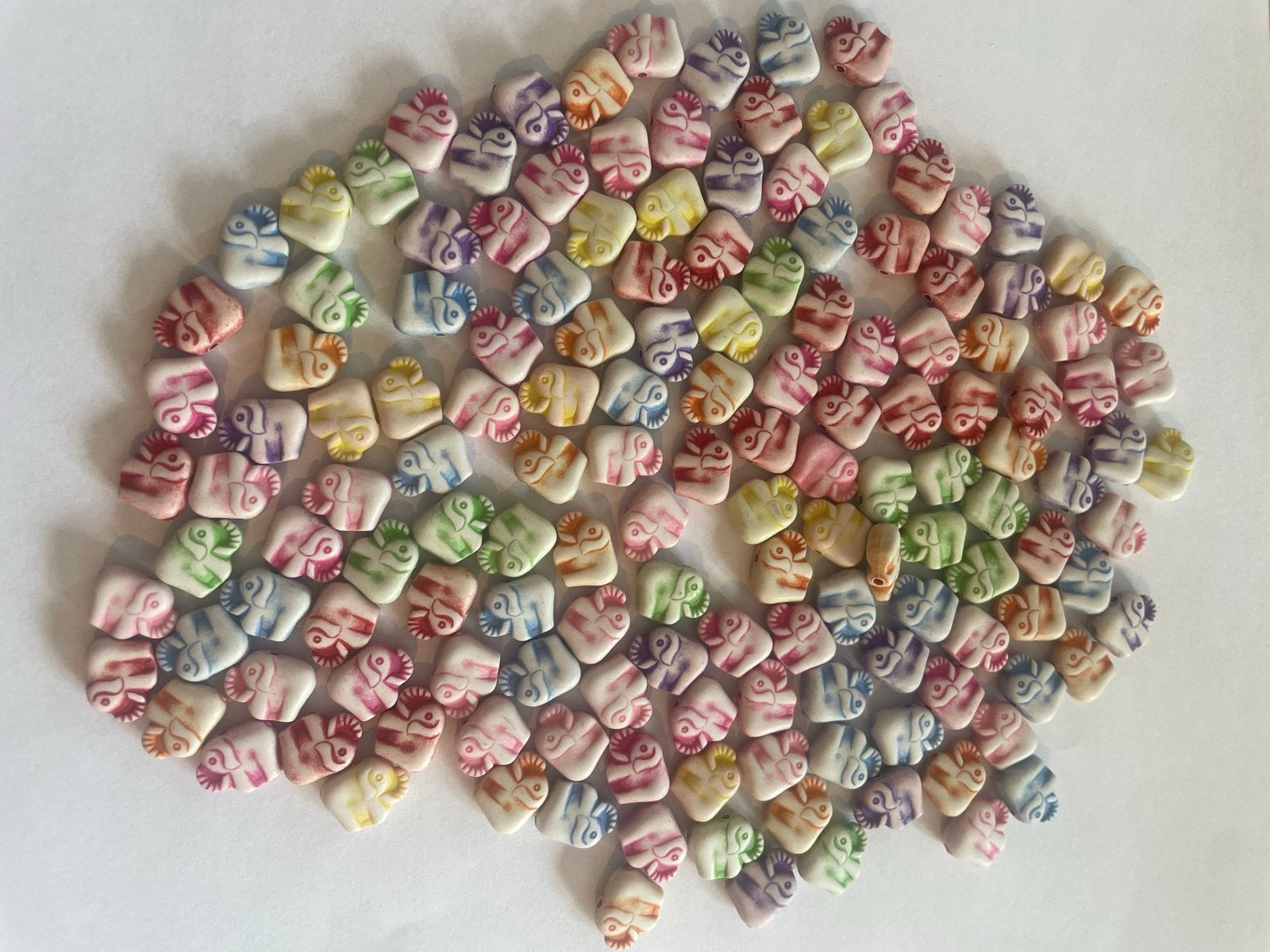 Kralen olifantjes 150 stuks - Diverse kleuren, Ophalen of Verzenden, Nieuw, Kraal