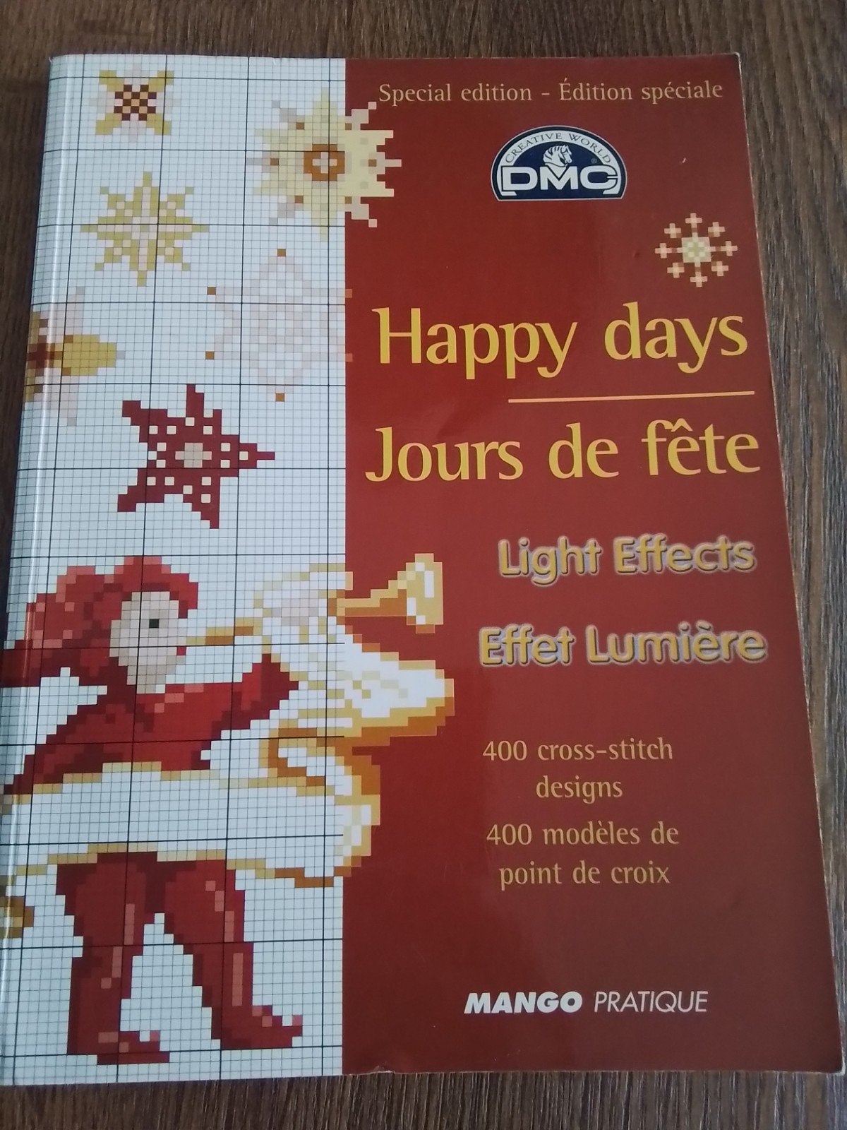 Dmc borduurboekje  happy days, Hobby en Vrije tijd, Borduren en Borduurmachines, Ophalen of Verzenden, Zo goed als nieuw, Handborduren